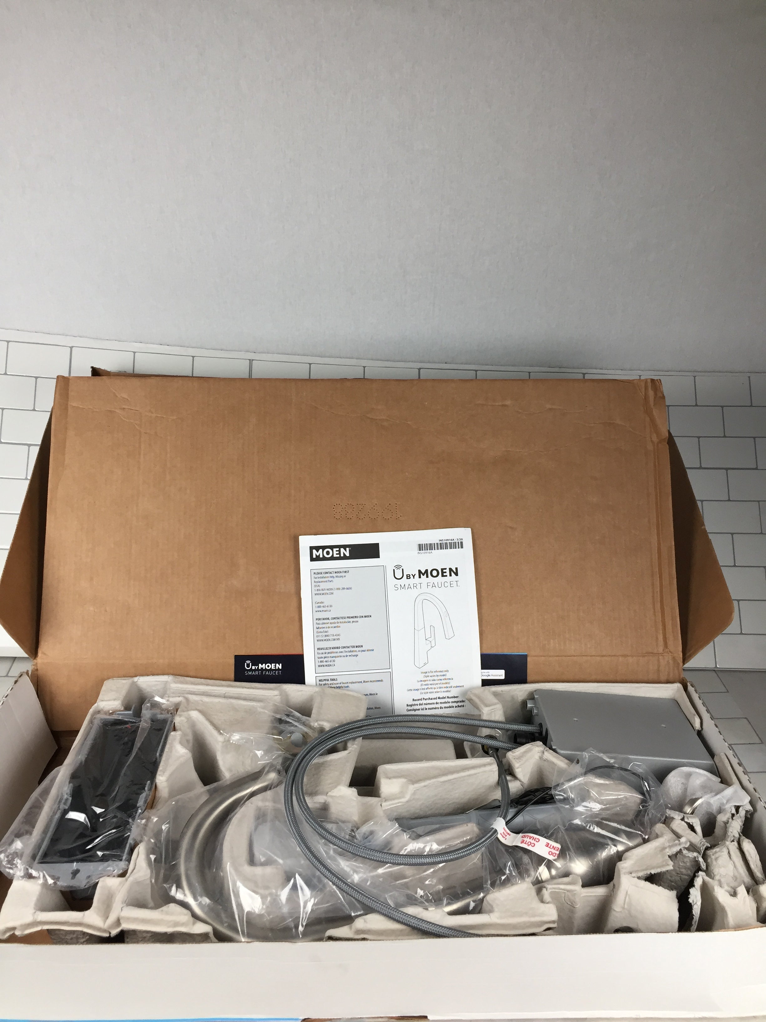 *PARTS* Moen S72003EVSRS Paterson Smart Kitchen Faucet Voice Control & Motion (7329290354926)
